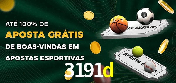 3191d Ate 100% de Aposta Gratis