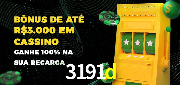 3191d melhor bônus de depósito